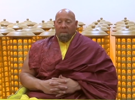 扎西卓玛拜见大圣德旺扎上尊