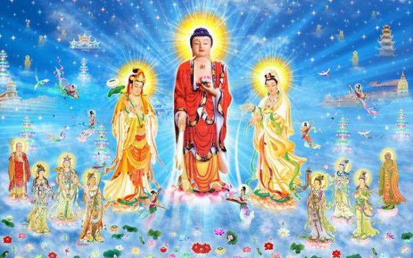 一心念观世音菩萨圣号，往生西方极乐世界