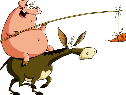 杀驴人头上长出“犄角”