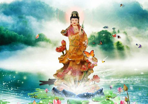 观世音菩萨久已成佛,佛号正法明如来