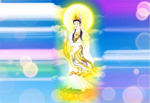 观音大悲加持法会亲见圣水加持