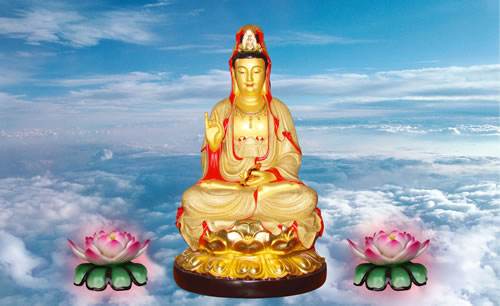 南无观世音菩萨 一分诚敬 一分利益