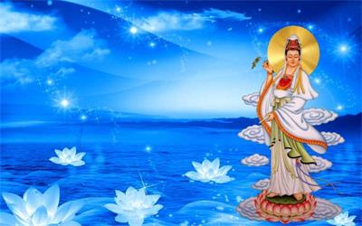 观世音菩萨满了我的愿,眼睛视力得到了改善