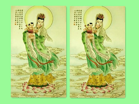 南无观世音菩萨加持, 朝拜灵岩山儿媳喜得子