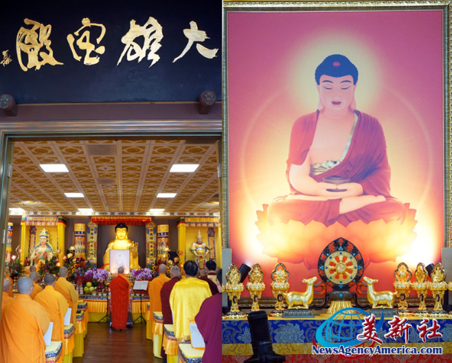 圣蹟寺恭迎南无阿弥陀佛佛诞 梵唄声声祈愿世界和平