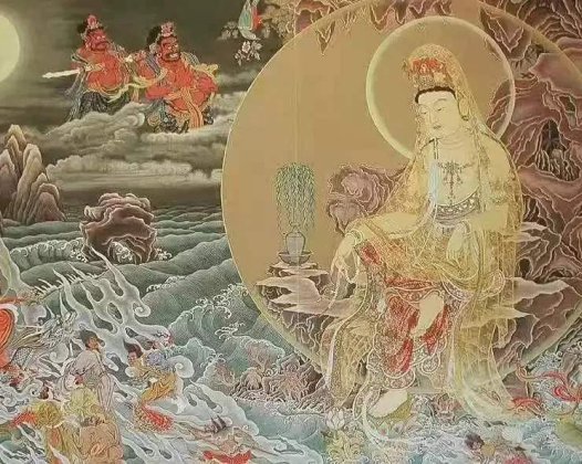 我得到了观世音菩萨大加持