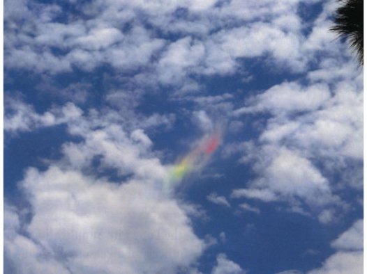 佛母和大德仁者的长寿祈请法会出现的浓密彩云