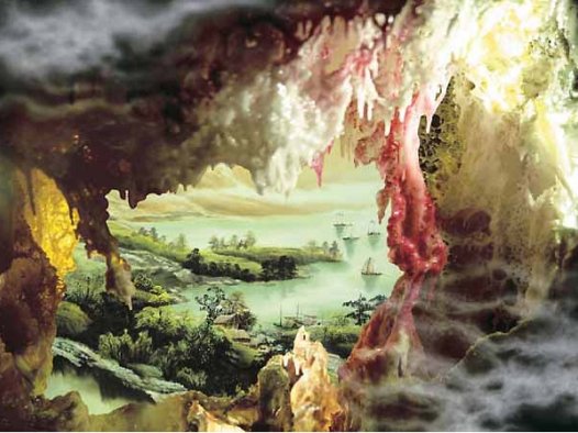 第三世多杰羌佛工巧明展显之西画