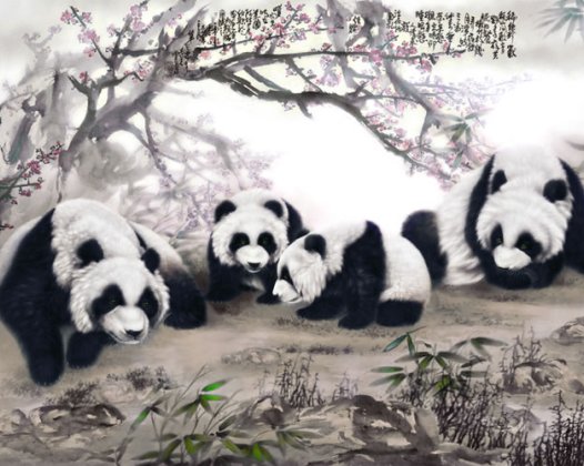 第三世多杰羌佛工巧明展显之中国画